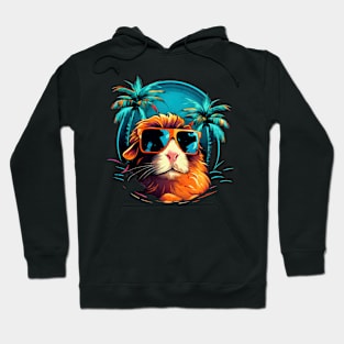 Retro Wave American Guinea Pig Good Vibes Shirt Hoodie